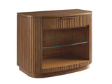 La Costa - Tustin Open Nightstand - Dark Brown