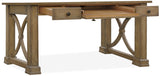 Melange - Architectural Writing Desk - Light Brown