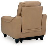 Mosswell - Power Recliner With Adj Headrest - Toffee