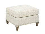 Lexington Upholstery - Chase Ottoman - White