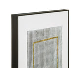 Graphite Canvas Art (Set of 2) - White