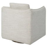 Corben - Swivel Armchair - Silver