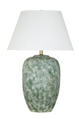 Verde - Table Lamp - Distressed Green