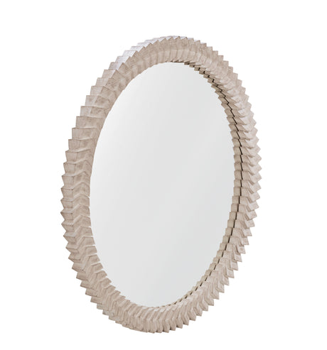 Claire - Wall Mirror - White Wash