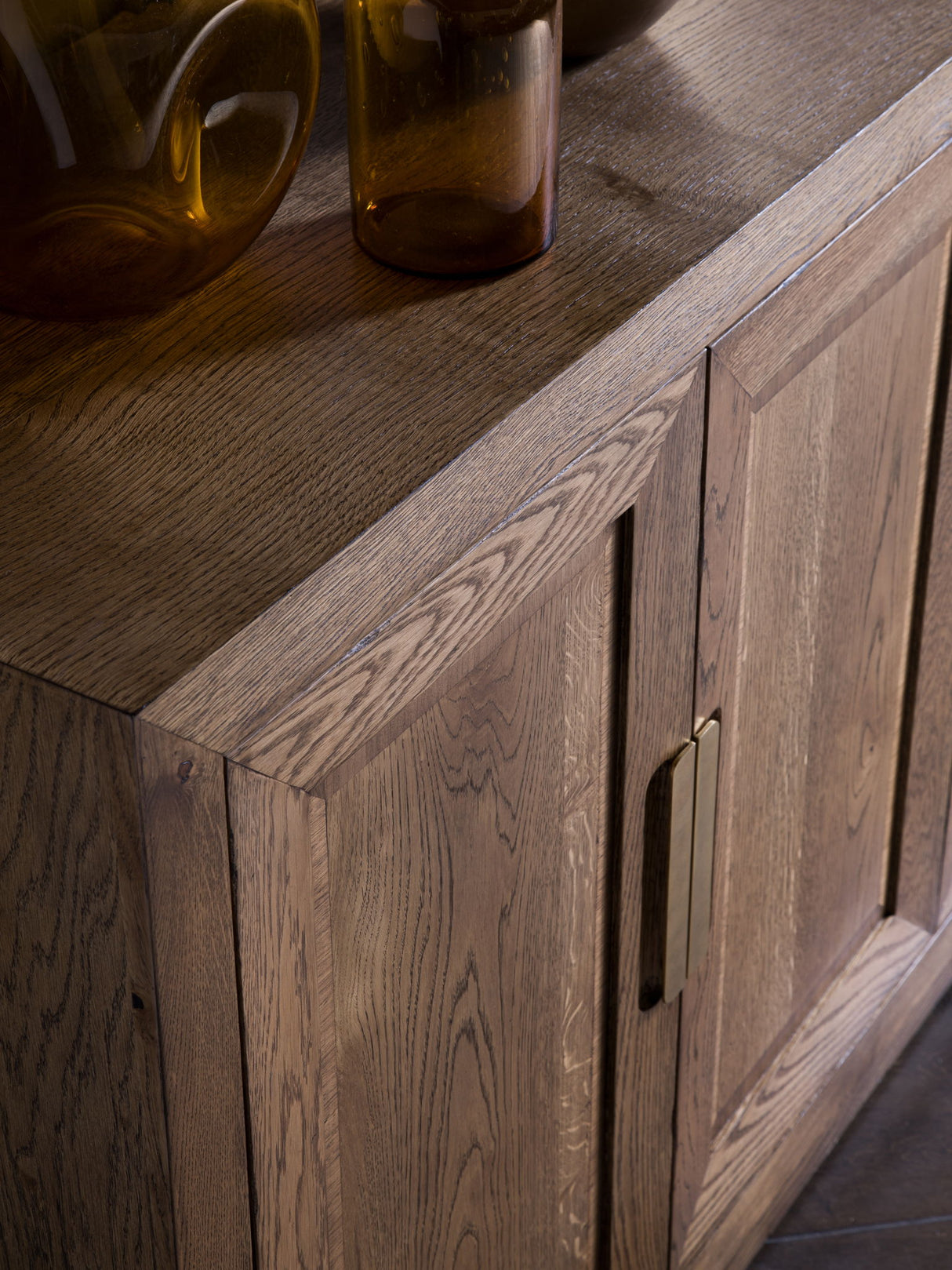 Andare - Andare Hall Chest - Dark Brown / Gray