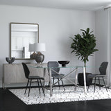 Ross - Rectangle Dining Table - Gray