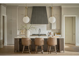 Modern / Mist & Veil - Swivel Counter Chair - Haze / Levi Oyster