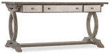 Rustic Glam - Trestle Desk - Dark Gray
