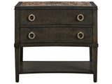 Fenwick - Emperador Nightstand - Dark Brown