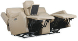 MS - Nelson Zero Gravity Power Console Loveseat With Power Headrests And Lumbar