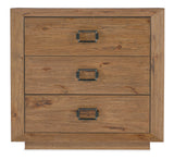 Big Sky - 30" 3-Drawer Nightstand - Light Brown