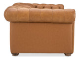 MS - Glover Power Reclining Sofa With Power Headrest - Brown