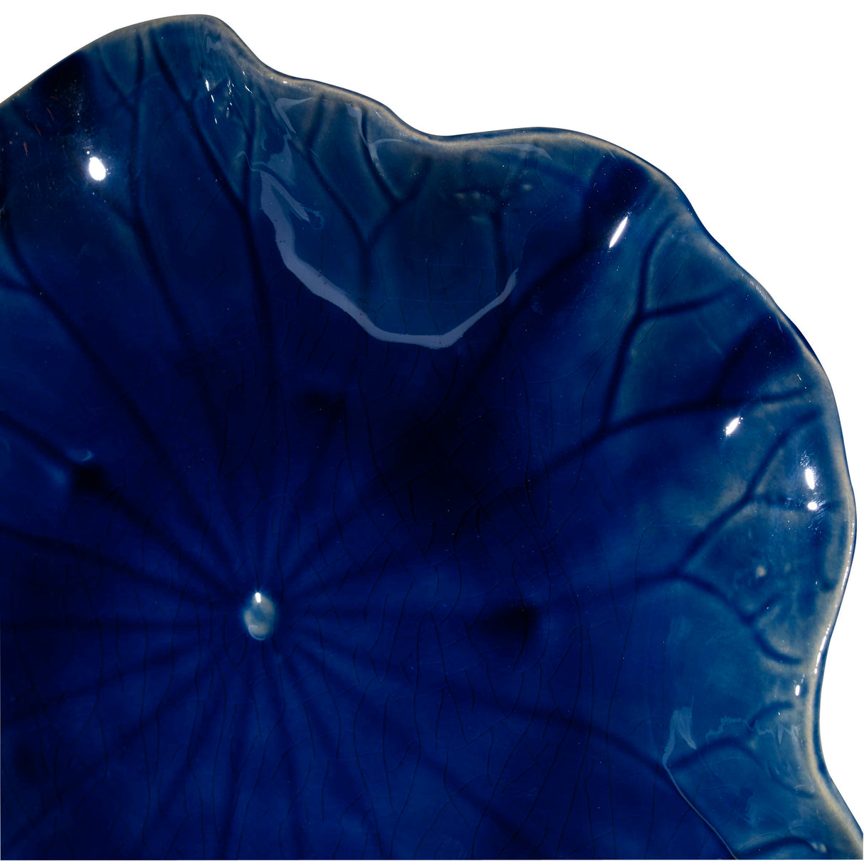 Abella - Ceramic Wall Decor, Set Of 3 - Blue