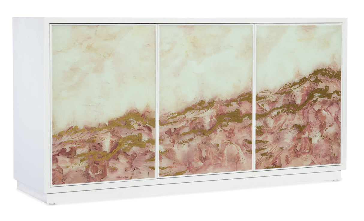 Susan G. Komen - Camaraderie Credenza - White