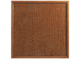 Palm Desert - Redford Square Rattan Cocktail Table - Dark Brown