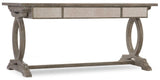 Rustic Glam - Trestle Desk - Dark Gray