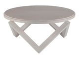 Signature Designs - Isoceles Round Cocktail Table - White
