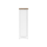 Kerisden - Five Drawer Chest - White / Brown