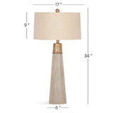 Rowan - Table Lamp - Beige