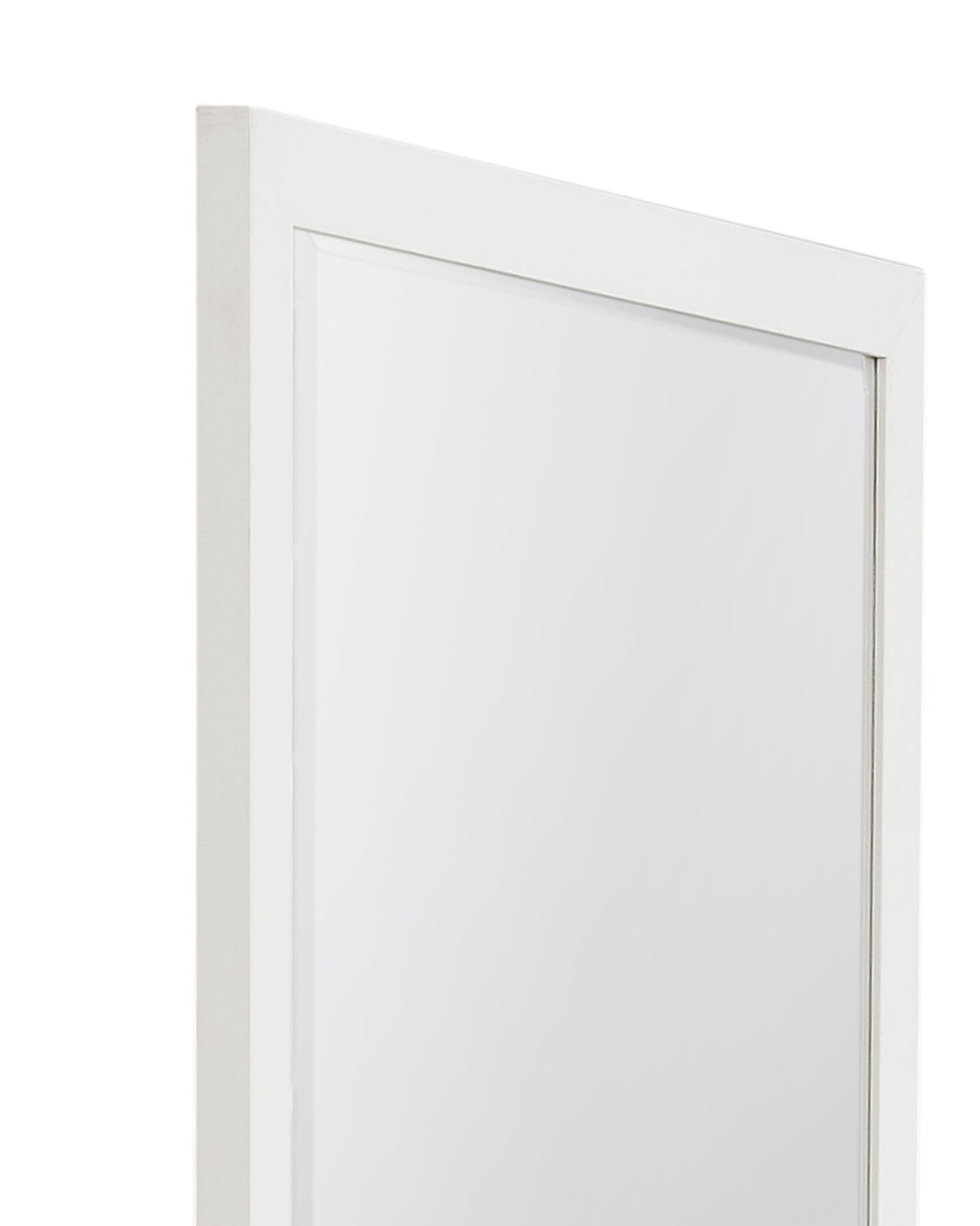 Emryn - Floor Mirror - Classic White