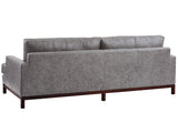 Barclay Butera Upholstery - Horizon Sofa With Dark Brown Base