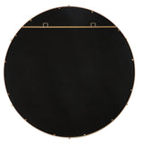 Ranchero - White Round Mirror