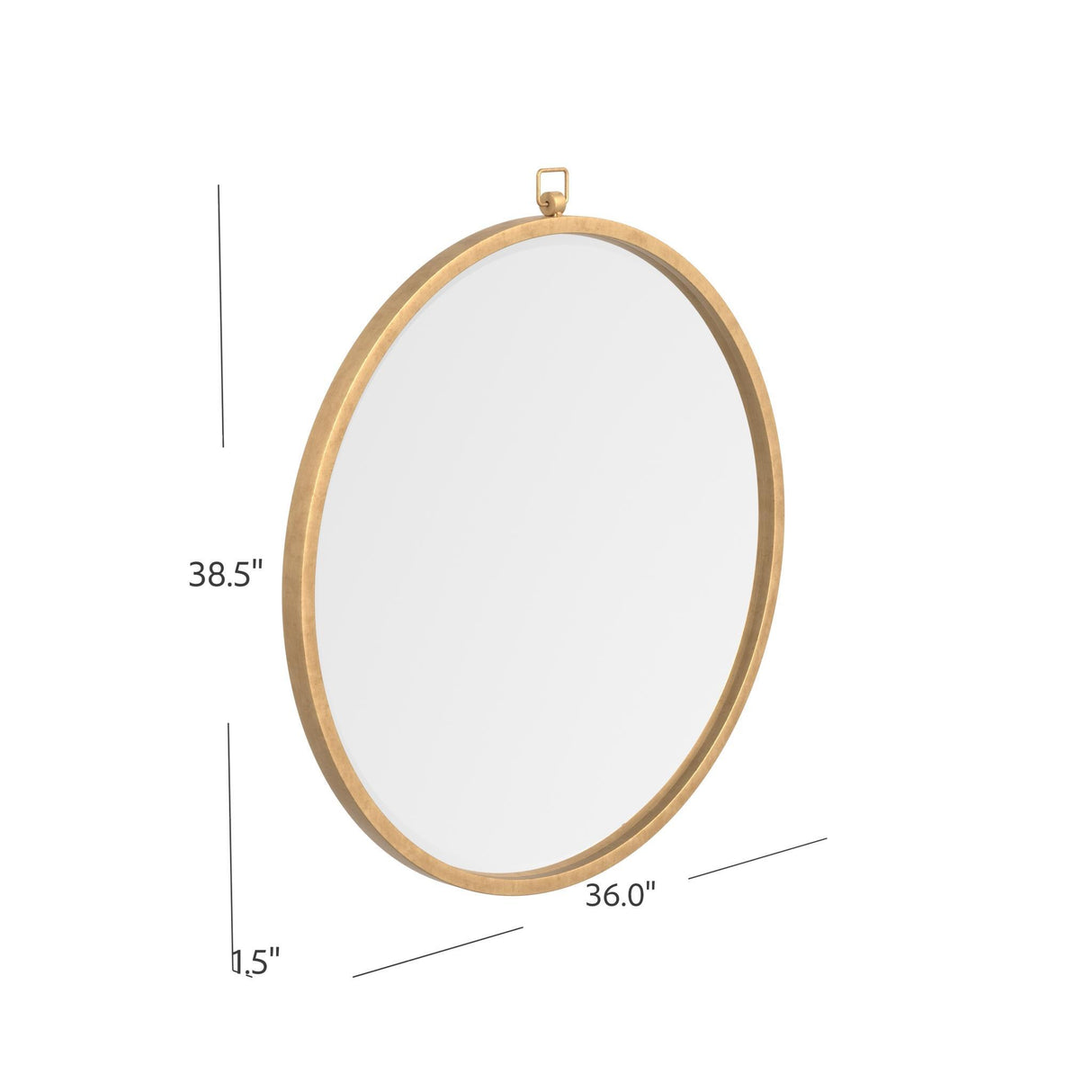 Logaan - Wall Mirror - Gold