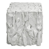 Teak Root - White Bunching Cube