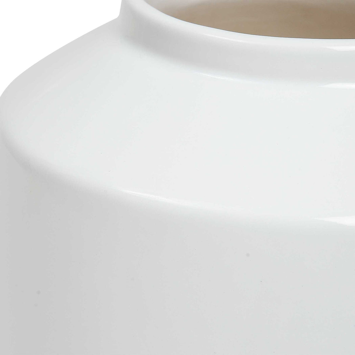 Illumina - Abstract Vases, Set Of 2 - White