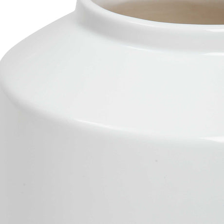 Illumina - Abstract Vases, Set Of 2 - White