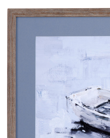 Drifting Morning Row II - Gray