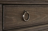 Wickenger - Five Drawer Chest - Dark Brown