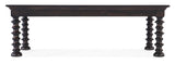 Big Sky - Turned Leg Cocktail Table - Black