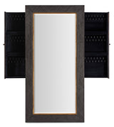 Big Sky - Floor Mirror With Jewelry Storage - Dark Gray
