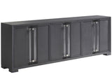 Studio Designs - Anthology Linen Long Media Console - Dark Gray