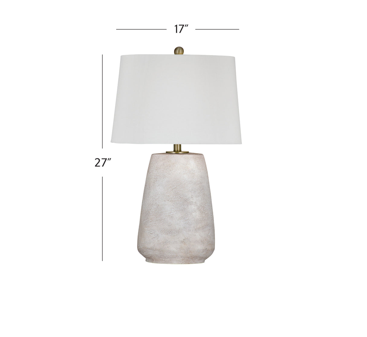 Kasi - Table Lamp - Pearl Silver