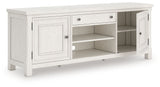 Robbinsdale - Extra Large TV Stand - Antique White