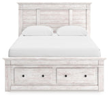 Makidern - Panel Storage Bed