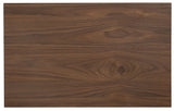 Elon - Two-Door Cabinet - Dark Brown