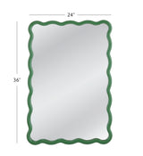 Cassia - Rectangle Wall Mirror - Green