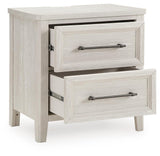 Darbonton - Two Drawer Night Stand - Dove White