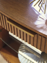 La Costa - Tustin Open Nightstand - Dark Brown