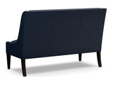 Lexington Leather - Mode Leather Dining Banquette - Blue