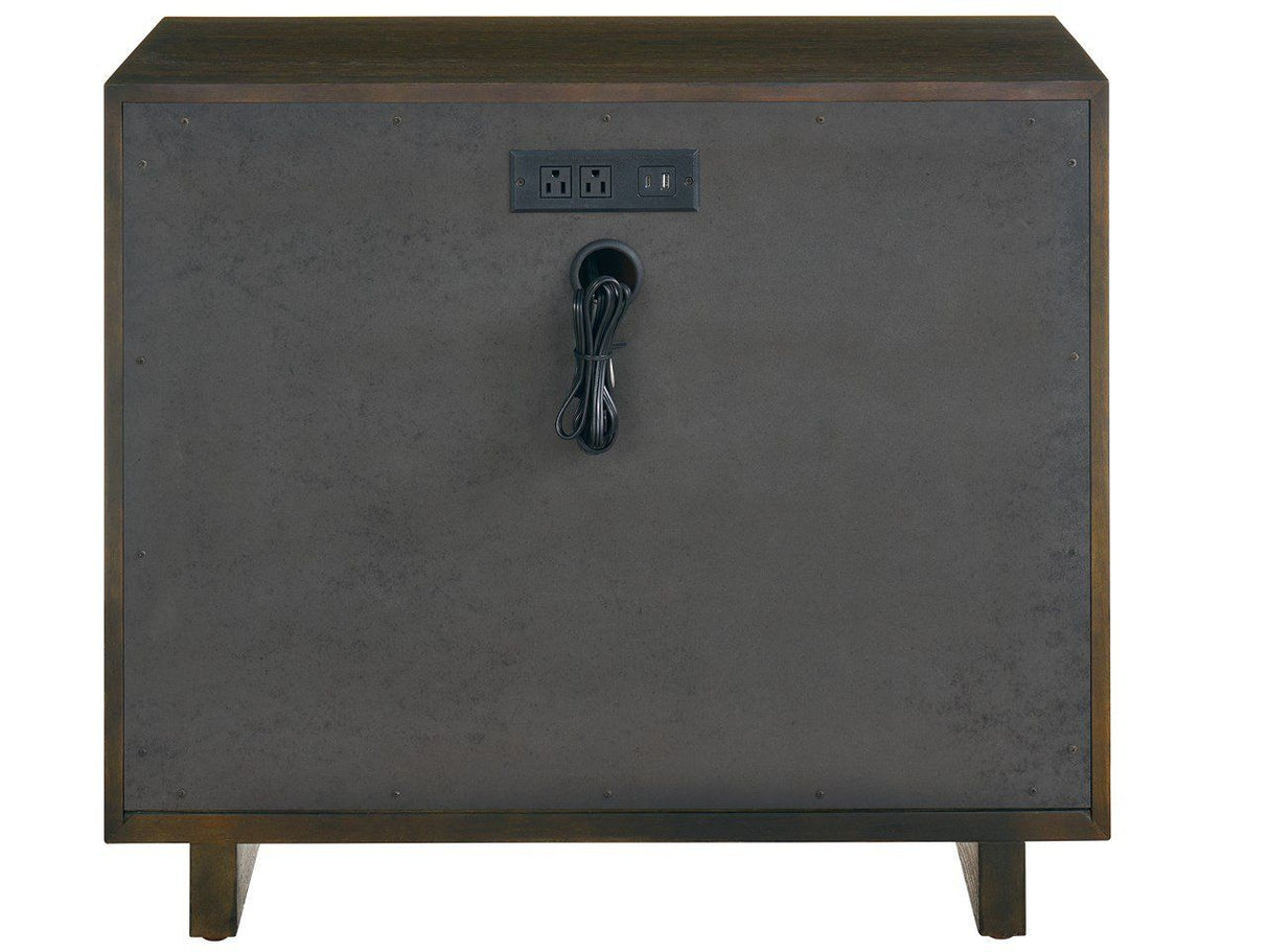 Modern - Three Drawer Nightstand