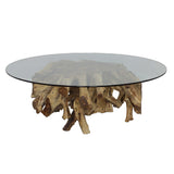 Center Root Coffee Table - 56"D