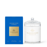 Glasshouse Fragrances - Diving Into Cyprus - 13.4oz Soy Candle