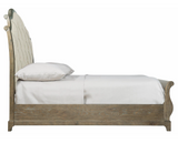 Rustic Patina Sleigh King Bed