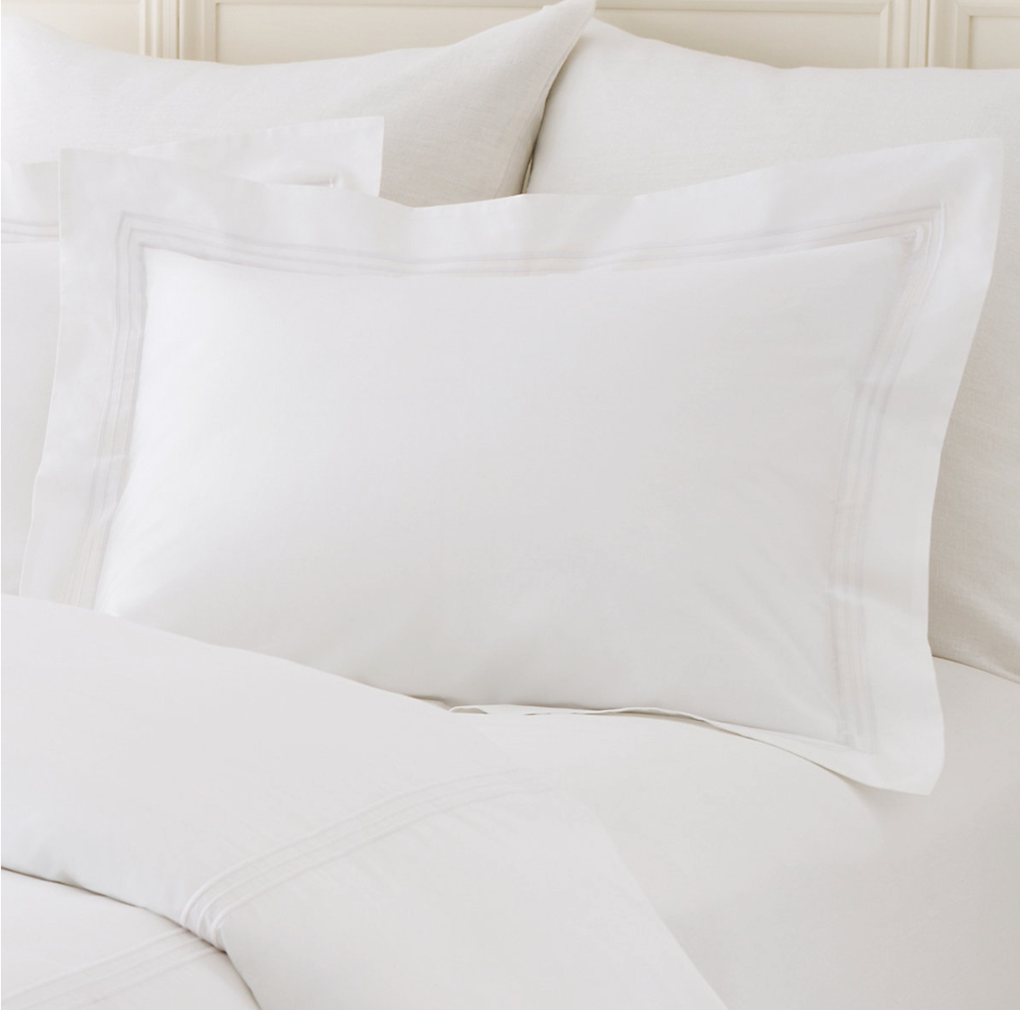 Trio White Sham
