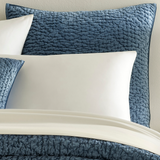 Parisienne Velvet Slate Quilted Sham