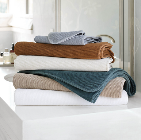 Blythe Pewter Blue Towel